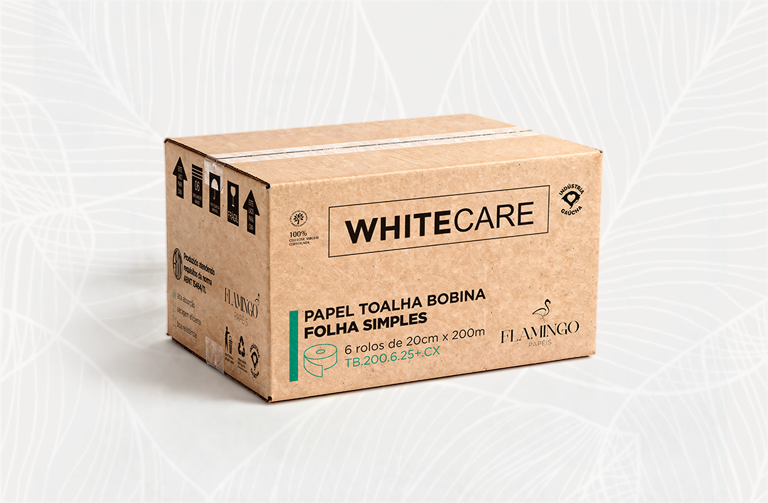 Whitecare - 20cm x 200m - 6 rolos